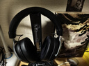 竹林?zhù)B朱雀ZG3電競游戲頭戴式耳機四模7.1藍牙無(wú)線(xiàn)2.4G電腦手游帶麥驅動(dòng)音效邊充邊用fps三角洲 黑色 + 雀羽支架【黑】 曬單實(shí)拍圖