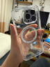 億色（ESR）適用蘋(píng)果16promax手機殼iPhone16promax保護套磁吸超薄透明鏡頭全包氣囊防摔磨砂殼magsafe男女 曬單實(shí)拍圖