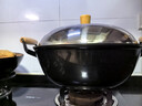 不銹燉鍋湯鍋家用燉鍋加厚電磁爐燃氣大容量煲湯蒸鍋具 36真不銹燉鍋+38組合蓋+鍋鏟+蒸盤(pán) 36cm 曬單實(shí)拍圖