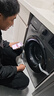 海信（Hisense）滾筒洗衣機全自動(dòng) 10公斤大容量 健康高洗凈比智能洗一級能效 WF100A0Q以舊換新家電補貼 曬單實(shí)拍圖