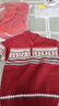左西男童毛衣polo衫兒童秋冬2025新款費爾島男孩針織上衣 紅色 150 曬單實(shí)拍圖