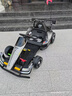 天林兒童卡丁車(chē)電動(dòng)可漂移F1玩具汽車(chē)可坐小孩大人親子車(chē)遙控四輪童車(chē) 烤漆灰+漂移+伸縮調節+4845電機+24V14A電瓶 曬單實(shí)拍圖