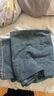 京東京造牛仔褲女2026春季闊腿褲垂感時(shí)尚寬松女士長(cháng)褲子女裝 深藍2XL 曬單實(shí)拍圖