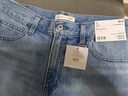 優(yōu)衣庫合作款/男裝直筒牛仔褲/水洗產(chǎn)品丹寧褲長(cháng)褲487742 63 天藍色 31 /170/78A 曬單實(shí)拍圖