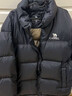 駱駝火山羽絨服男女冬季連帽抗靜電鴨絨保暖情侶面包服 M34CR07674B 曬單實(shí)拍圖