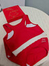 莫代爾2026本命年女童發(fā)育期內衣內褲套裝中小學(xué)生背心兒童少女馬年套裝 紅色（禮盒裝） 均碼 M(65-80斤) 曬單實(shí)拍圖