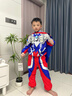 ULTRAMAN奧特曼衣服男童加絨加厚發(fā)光冬裝兒童賽羅男孩冬季套裝蜘蛛俠童裝 披風(fēng)款【賽羅】（發(fā)光）（加絨加厚） 【披風(fēng)+套裝】 130 【建議身高120-130cm】 曬單實(shí)拍圖
