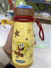 旺佰福海綿寶寶保溫杯女款高顏值雙飲水杯大容量學(xué)生杯子三八節生日禮物 海綿寶寶650ml【正版聯(lián)名】 曬單實(shí)拍圖