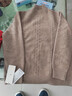 恒源祥品牌100%純羊絨衫冬裝加厚羊毛衫中年媽媽毛衣女半高領(lǐng)打底衫毛衣 22607駝色 加厚 高檔禮盒包裝 3XL 建議145-160斤 曬單實(shí)拍圖
