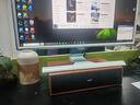 賽達SADA臺式電腦音響顯示器屏幕增高架桌面藍牙木質(zhì)有線(xiàn)多媒體長(cháng)條音箱雙喇叭低音炮辦公室支架置物 顯示器增高支架音響 曬單實(shí)拍圖
