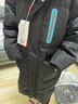 鴨鴨兒童羽絨服男童女童中大童長(cháng)款加厚初中生加絨外套 黑色 150 曬單實(shí)拍圖
