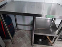 鹿歸林煤氣灶臺柜碗柜廚房柜農村灶臺碗柜一體三層廚房不銹鋼煤氣 加厚不銹鋼寬40長(cháng)80高80 曬單實(shí)拍圖