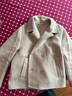 優(yōu)衣庫女裝雙面呢休閑短大衣478581 30 淺米色 S /155/80A 曬單實(shí)拍圖