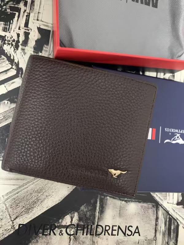 七匹狼錢(qián)包男士短款真皮牛皮錢(qián)包卡包男多卡位駕駛證一體皮夾男 款式二/三折頁(yè)啡色 3A3054315-02 曬單實(shí)拍圖