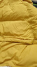 鴨鴨（YAYA）YAYA鴨鴨2025年秋冬季新款時(shí)尚休閑百搭女士短款外套鴨絨羽絨服 麥垛黃色 S 80-110斤 曬單實(shí)拍圖