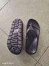 拖鞋男2025新款夏季外穿防滑防臭夾腳男士軟底休閑沙灘運動(dòng)人字拖 黑色 39 曬單實(shí)拍圖