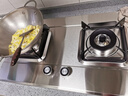 櫻花（SAKURA）燃氣灶 5.0kW大火力不銹鋼灶天然氣灶煤氣灶雙灶臺嵌兩用JSA12天然氣 曬單實(shí)拍圖