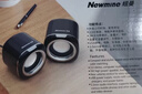 紐曼（Newmine）BT55音響電腦音箱有線(xiàn)迷你小音響多媒體筆記本電腦桌面家用臺式機小型USB高音質(zhì)有源低音炮黑色 曬單實(shí)拍圖