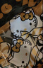 野獸派家居（tbh）Hello Kitty天絲棉長(cháng)款家居服套裝四季可外穿睡衣女 Hello Kitty天絲棉家居服套裝 珠鏈印花 S 曬單實(shí)拍圖