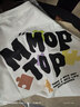 MMOPTOP潮流印花T恤男士夏季日系高街寬松圓領(lǐng)半袖純棉短袖M0032白色M 曬單實(shí)拍圖
