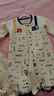 迪迪熊日記（DIDIXIONGRIJI）2件裝嬰兒衣服秋冬季厚款保暖連體衣純棉新生兒夾棉睡衣寶寶春裝9 (三層夾絲棉)愛(ài)爸爸+愛(ài)媽媽 90cm 適合體重23-25斤內 曬單實(shí)拍圖