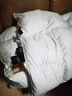 波蘭進(jìn)口羽絨被99%白鵝絨靜音保暖高檔七星級酒店鵝絨空調被芯 太空白【100%鵝絨+會(huì )員禮袋】 200*230cm【6斤】秋冬款 曬單實(shí)拍圖