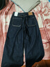 ONLY 2025冬季撞色明線(xiàn)松弛寬松直筒褲長(cháng)褲牛仔褲女|125432085 曬單實(shí)拍圖