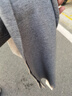 MUJI COM無(wú)印良品【商場(chǎng)同款】秋冬季商務(wù)圍巾男女生日禮物新韓版學(xué)生百搭保暖圍脖柔軟 淺灰色 曬單實(shí)拍圖