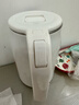 志高（CHIGO）【熱銷(xiāo)百萬(wàn)+】燒水壺電熱水壺電水壺雙層防燙1.8L大容量家用燒水壺304不銹鋼內膽大功率快速燒水 曬單實(shí)拍圖