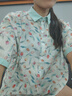 啄木鳥(niǎo)（TUCANO）2026夏季新款棉麻短袖女士襯衫氣質(zhì)碎花寬松輕薄苧麻亞麻上衣女裝 碎花 L【建議110-125斤】 曬單實(shí)拍圖