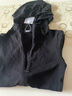 UR2026春季新款女裝潮流運動(dòng)風(fēng)連帽拉鏈修身長(cháng)袖T恤UWJ450145 黑色 XS 曬單實(shí)拍圖