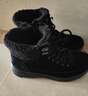 斯凱奇（Skechers）新年禮物女靴冬高幫休閑鞋厚底增高馬丁靴戶(hù)外運動(dòng)工裝靴144770C 曬單實(shí)拍圖