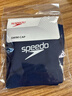 速比濤（Speedo）成人泳帽聚酯纖維純色游泳布帽入門(mén)款舒適不勒輕盈透氣 深藍色 曬單實(shí)拍圖
