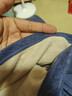 貓人兒童保暖內衣套裝秋冬季男童秋衣秋褲打底睡衣家居服 牛仔藍 160 曬單實(shí)拍圖