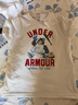 安德瑪（Under Armour）兒童速干t恤夏季短袖速干衣男大童上衣男女孩夏裝童裝 白色 140 【尺碼偏小，按正常拍大一碼】 曬單實(shí)拍圖