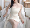 帛芮無(wú)肩帶內衣抹胸防滑聚攏隱形無(wú)痕文胸美背吊帶裙專(zhuān)用背心一體文胸 曬單實(shí)拍圖