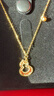 周六福足金葫蘆吊墜黃金項鏈女生日禮物計價(jià) A0612811 約3.31g 新年禮物 曬單實(shí)拍圖