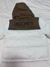 迪桑特（DESCENTE）瑞士國家隊合作Replica拼色女士連帽保暖羽絨服 CR-奶油色 M (165/84A) 曬單實(shí)拍圖