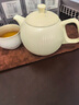 南山先生  功夫茶具陶瓷家用茶壺防燙茶壺單壺茶道零配半見(jiàn)燈籠茶壺 半見(jiàn)燈籠壺 500ml 曬單實(shí)拍圖