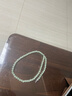 豆蔻時(shí)光精品6mm和田玉項鏈青白料晴水玉石圓珠玉鏈子送媽媽國風(fēng)鎖骨鏈 曬單實(shí)拍圖