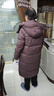 唐致中老年羽絨服女裝過(guò)膝長(cháng)款寬松加厚媽媽冬裝老人奶奶太太冬季外套 紫紅+加絨褲 2XL 【建議106-120斤】 曬單實(shí)拍圖