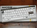 MelGeek蜜氪 made68pro+磁軸鍵盤(pán)小蜜蜂TTC萬(wàn)磁王軸RT0.01電競游戲客制化機械無(wú)畏契約情侶 MADE68 PRO+黑透【圣心軸】 有線(xiàn)MelGeek 68鍵 曬單實(shí)拍圖