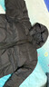 網(wǎng)易嚴選25新品90鴨絨超蓬羽絨服休閑面包服石墨烯保暖輕量抗菌防潑水 A款25迭代-靜謐黑（連帽） XL 曬單實(shí)拍圖