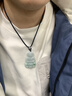 五花八門(mén)翡翠觀(guān)音吊墜男女款玉吊墜A貨玉石紫羅蘭飄花觀(guān)音送老公送男友 滿(mǎn)綠觀(guān)音吊墜FG03 曬單實(shí)拍圖