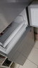 美的（Midea）220L三門(mén)冰箱灰色租房家用客廳宿舍小型冰箱三開(kāi)門(mén)三溫低耗省電低音運行BCD-220TM 曬單實(shí)拍圖