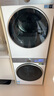 小天鵝（LittleSwan）小烏梅3.0奶油白 洗烘套裝 10KG滾筒洗衣機全自動(dòng)+變頻熱泵烘干機 蒸汽護理 VE40W+VE40W 國家補貼 曬單實(shí)拍圖