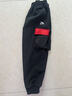 安踏兒童加絨褲子男大童新年26春季加厚保暖潮流保暖工裝褲352618504 基礎黑-1 130 曬單實(shí)拍圖
