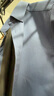 雅戈爾（YOUNGOR）長(cháng)袖襯衫男秋冬男保暖襯衫復合混紡面料保暖內膽溫暖舒適合款 淺藍素色VLBN119705IBY 38 曬單實(shí)拍圖