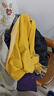 viney圍巾女2025新款秋冬季保暖圍脖披肩女生日情人節禮物送女友老婆 亮黃色-高端禮盒裝 曬單實(shí)拍圖