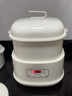 PWDDH德國電燉鍋3-4人用隔水燉電燉盅隔水燉家用全自動(dòng)電燉鍋陶瓷電砂鍋煲湯電燉湯鍋 3L陶瓷白單機+4個(gè)小燉盅+蒸籠 5L 曬單實(shí)拍圖